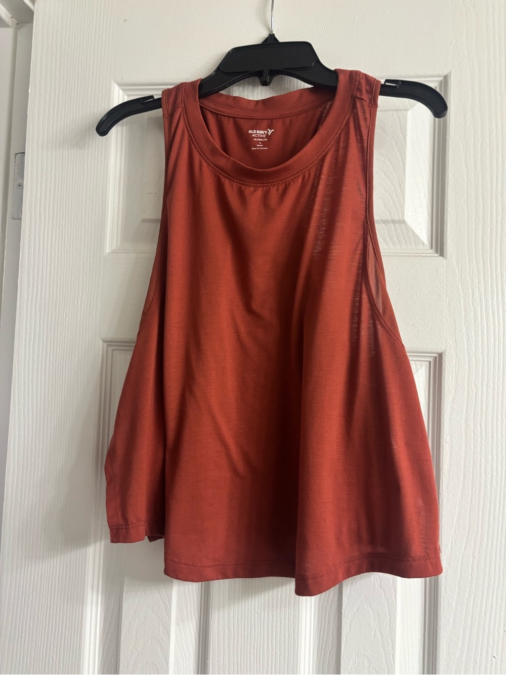 Old Navy Women's Rust Orange Sleeveless Tank